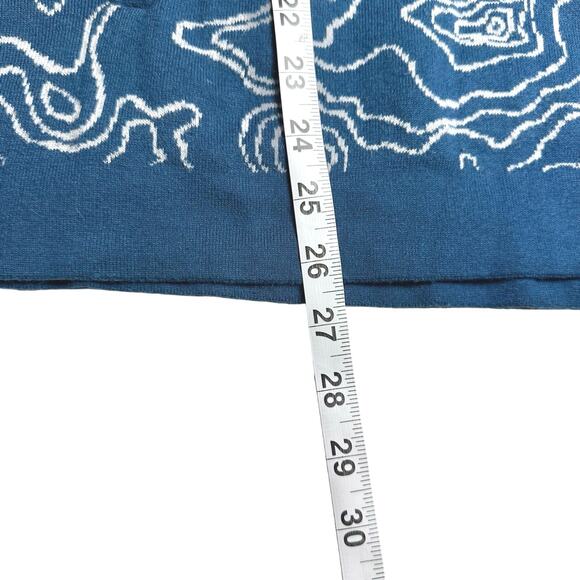 Lululemon | Men | Geo Knit Poseidon Silver Slate Active Travel Hoodie | Medium - Picture 7 of 13